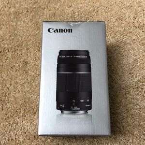 Canon lens (EF 75-300 mm)